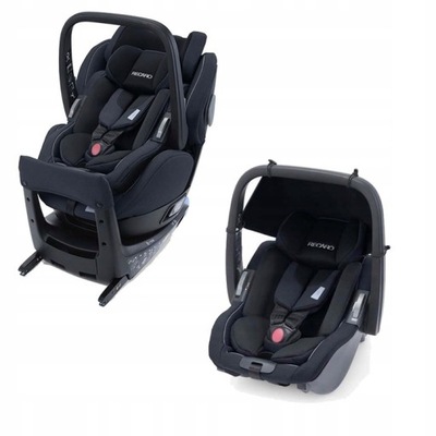 FOTELIK RECARO SALIA ELITE PRIME BLACK 0-18 KG Z BAZĄ