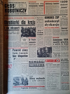 GŁOS ROBOTNICZY STYCZEŃ - MARZEC 1966