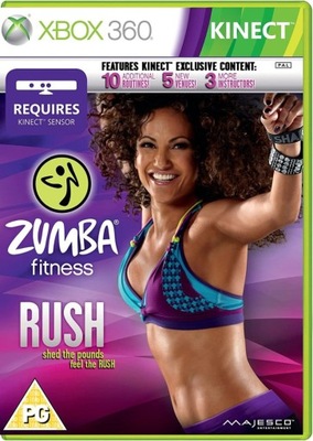 XBOX 360 ZUMBA FITNESS RUSH / Kinect