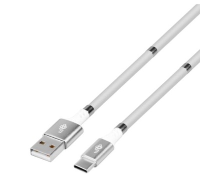 TB KABEL USB-USB-C zwij z magnetycznymi spinaczami