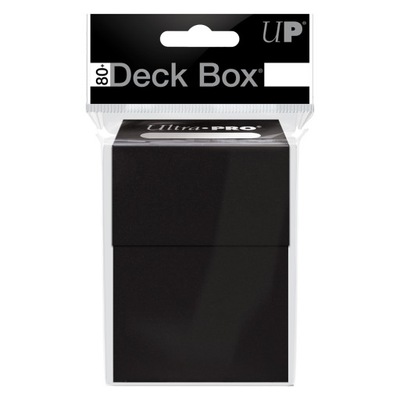 Pudełko czarne Deck Box Ultra Pro na karty Mtg Mag