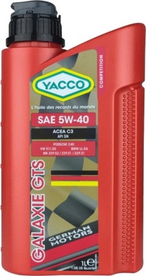 YACCO GALAXIE GTS 5W40 1L 3124.25