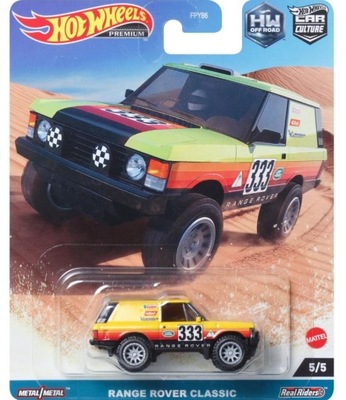 HOT WHEELS CAR CULTURE HW OFF ROAD RANGE ROVER CLASSIC FPY86 HKC71