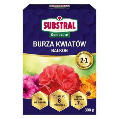 Nawóz Osmocote Burza Kwiatów Balkon 300g Substral