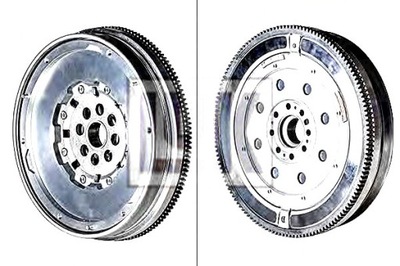 WHEEL FLY WHEEL DUAL-MASS MANUAL (WITHOUT BEARING PROWADZACEGO, WITHOUT ZESTA  