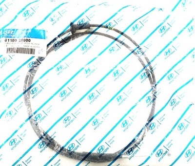 Трос капот hyundai elantra 1996-2000 nowa оригинальный номер фото №1