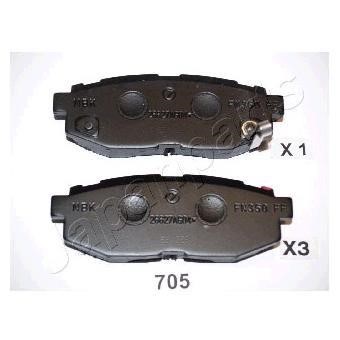 ZAPATAS DE FRENADO JAPANPARTS PP-705AF  