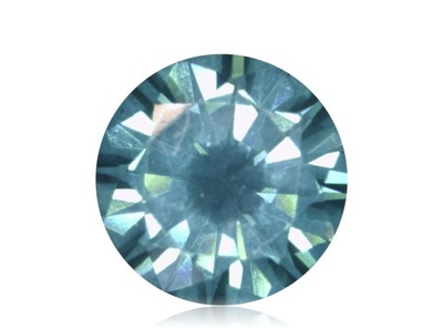 Diament 0.17ct Niebieski Brylant SI2