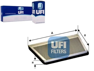 FILTRO DE CABINA UFI PCK8060 CC1011 21653068 TSP0325  