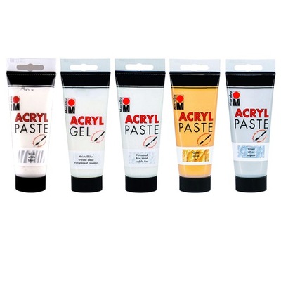 MARABU ACRYL PASTE BIAŁA 100ml PASTA DO STRUKTUR