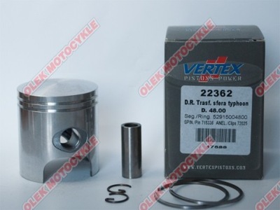 VERTEX ПОРШЕНЬ SKUTERY 50 (НАБОР 75CCM) (48,40MM=+0,40)