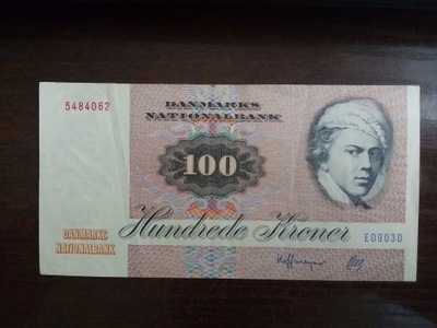 Banknot 100 koron Dania