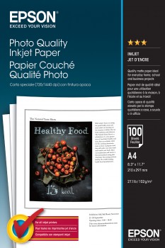 Papier Epson Photo Quality InkJet A4 102g 100ark