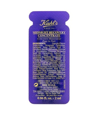 KIEHL'S Midnight Recovery Concentrate OLEJEK NOC 2 ml