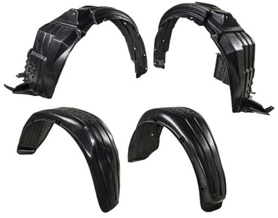 Подкрылок toyota aygo 2005-2014 перед + задняя kpl фото №1