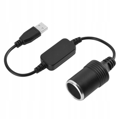 ADAPTER KONWERTER USB GNIAZDO ZAPALNICZKI 12V