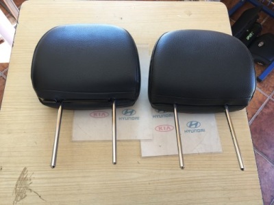 Kia sportage ii 04-10 підголівник підголівники передні комплект фото №1
