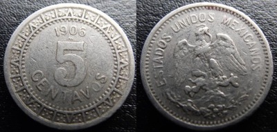 Meksyk 5 centavos 1906