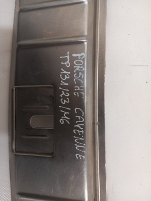 Захист поріг багажника хром porsche cayenne фото №1