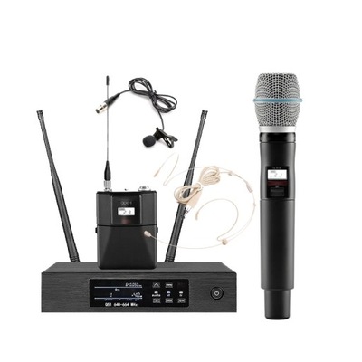 Zestaw mikrofonów bezprzewodowych QLXD4 profesjona