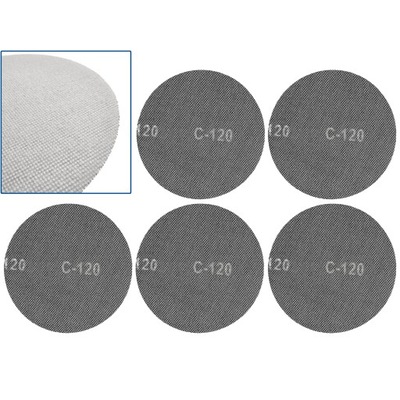 Siatka ścierna na rzep 225MM P120 5 SZT.