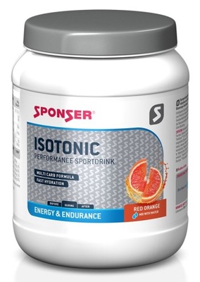 Napój izotonik SPONSER ISOTONIC Czer Pomarań 1000g