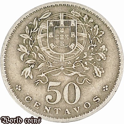 50 CENTAVOS 1956 PORTUGALIA