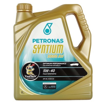 ACEITE PETRONAS 5L - 5W40 SYNTIUM 3000AV 505.01  