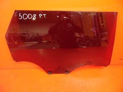 Peugeot 5008 ii 17- стекло дверь правая задняя задняя фото №1