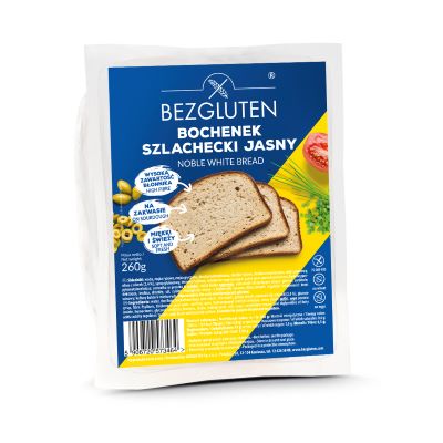 BEZGLUTEN Bochenek szlachecki jasny bezglutenowy (