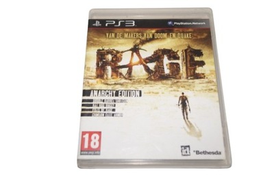 RAGE PS3 Playstation 3 PS3