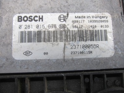 Блок управления двигателя renault megane 3 0281015676 фото №1