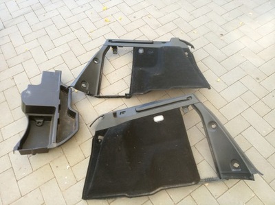 Mercedes glk обшивки багажника задняя x204 обивка фото №1