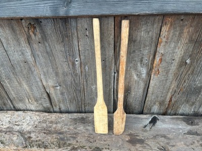 Stare drewniane łyżki Łopatki mieszadła