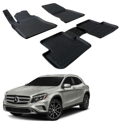 3D ALFOMBRILLAS GOMA KORYTKA MERCEDES GLA X156 DE 2014  