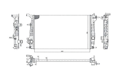 MAGNETI MARELLI RADUADOR RENAULT MEGANE 3 BZ0 1_  