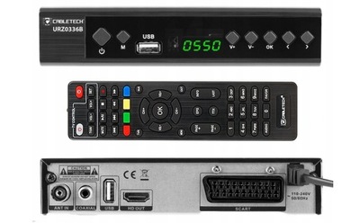 TUNER DEKODER TV DVB-T2 H.265 HEVC PVR CABLETECH