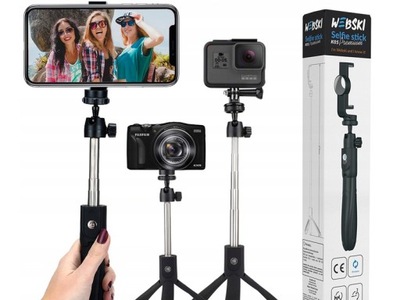 UCHWYT STATYW SELFIE STICK DO KAMERY GOPRO APARATU