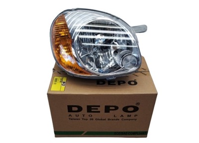 Depo фара правый 221-1124r-ld-em hyundai atos фото №1