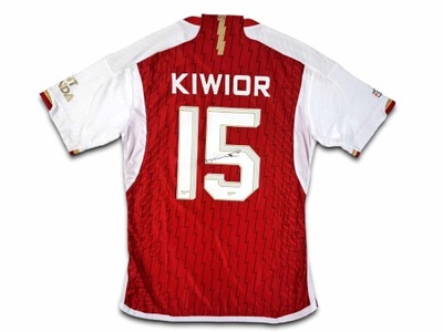 Jakub Kiwior - Arsenal FC - koszulka z autografem (zag)