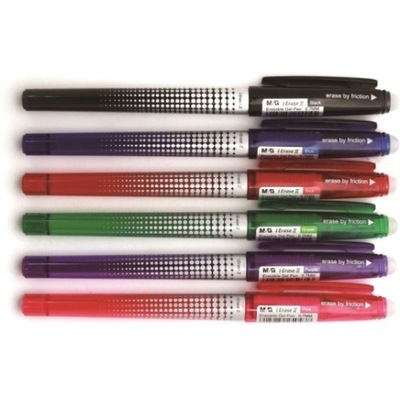 Długopis iERASE II różowy usuwalny 0,7mm MG AKP611