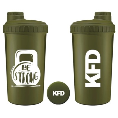 Shaker/bidon KFD 700 ml Be Strong Zielony