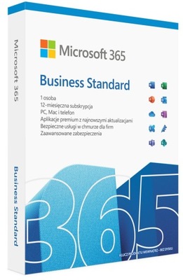 Nowy Microsoft Office 365 Business Standard BOX PL