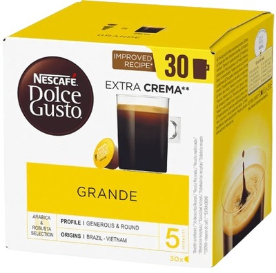 Nescafe Dolce Gusto kawa Grande XXL 30 kapsułek