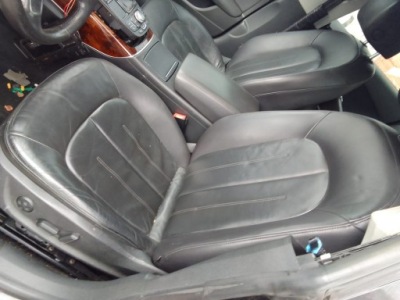 Audi a7 4g сидіння заднє сидіння чорні фото №1