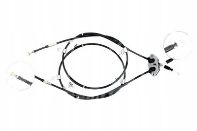 CABLE FRENOS DE MANO MAZDA 6 02-07 (1645/1640MM) PARTE TRASERA DISCOS DE FRENADO A.  