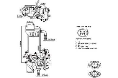 NISSENS КЛАПАН ЕГР AUDI A4 ALLROAD B8 A4 B8 A5 A6 C7 Q5 SEAT EXEO EXEO