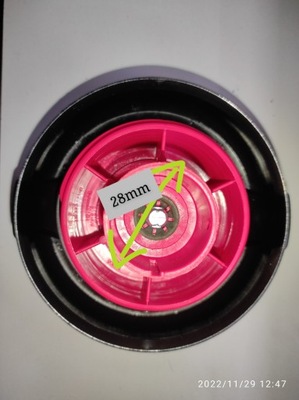 Кришка заливної пального m80x6,3, rvi, renault trucks фото №1