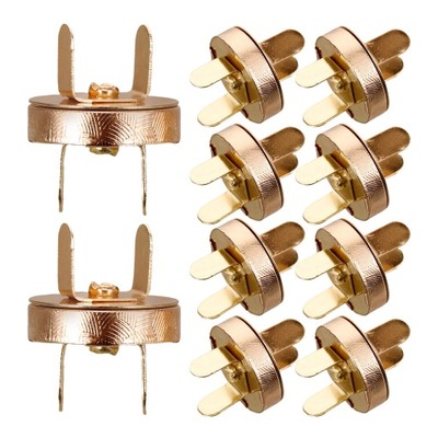 20 SZTUK ZATRZASKÓW MAGNETYCZNYCH GUZIKI UBRANIA ZAPIĘCIA ZATRZASKOWE MAGNETYCZNE GUZIKI DO BAC