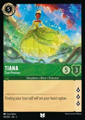 Disney Lorcana 2ROF #094 Tiana - True Princess